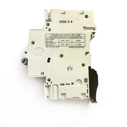 Wylex PSB40-C Black Clip C40 40A 40 Amp MCB Circuit Breaker Type C